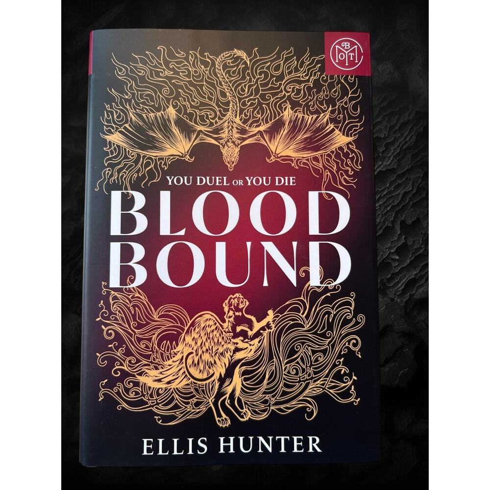 Blood Bound by Ellis Hunter Hardcover Limited Edition Early Release BOTM Book
